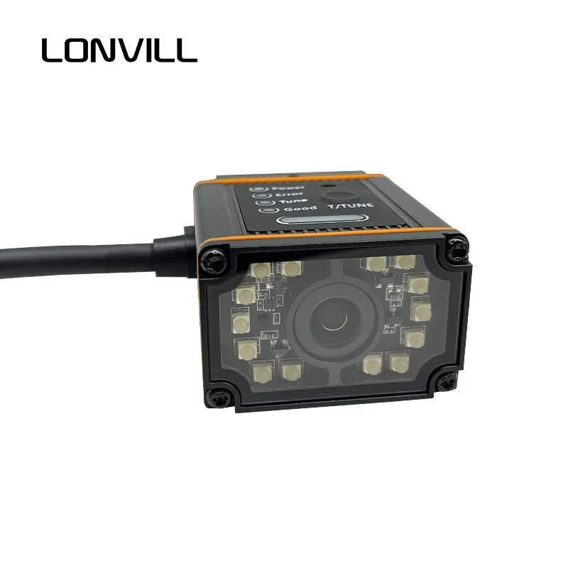 MaiyatangLONVILL Production Line Industrial QR Data Matrix DPM Code Scanner TCP IP Adjustable Focus USB RS232 Ethernet Barcode S