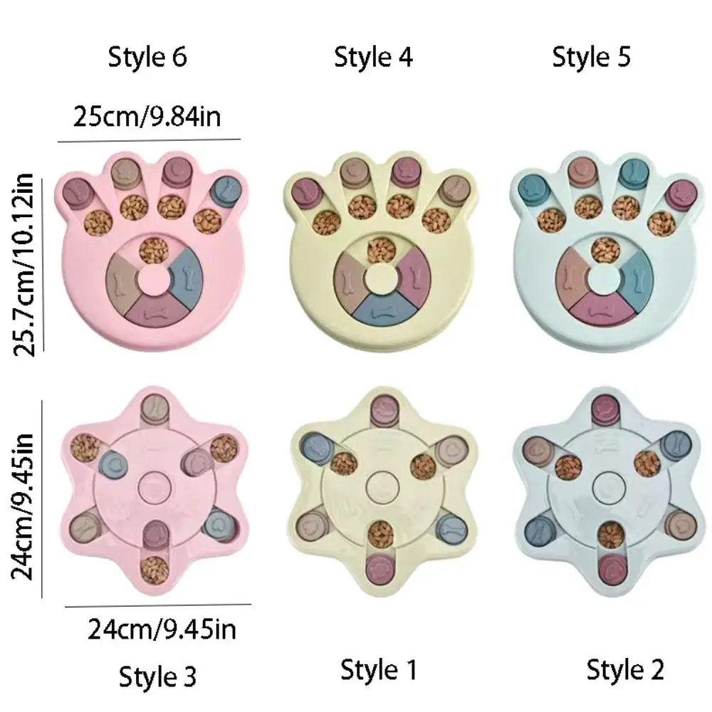 دائم الكلب لغز اللعب متعة تغذية زيادة معدل الذكاء الحيوانات الأليفة التفاعلية المغذية مكافحة الاختناق عدم الانزلاق الحيوانات الأليفة بطيئة السلطانية جرو التدريب