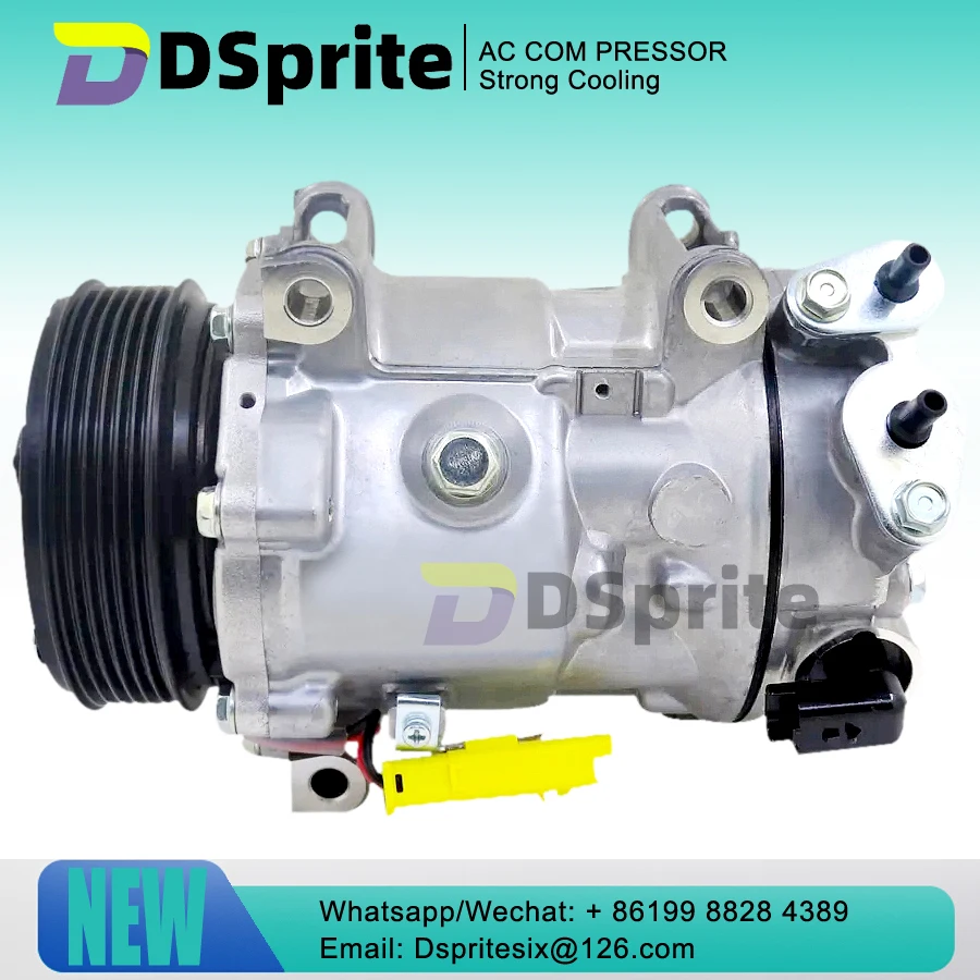 SD7C16 AUTO AC Compressor 968413998 For Car PEUGEOT 308 508 5008 407 CITROEN DS4 DS5  6453ZE 6453ZS 6453ZF 9671451180 9671451380