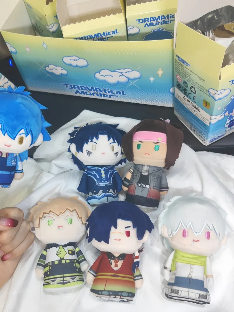 Nullset Dramatical Murder Blind Box Seria Finger Puppet Figurki Anime Aoba Seragaki Mystery Box Prezent Urodzinowy dla Dzieci — 2