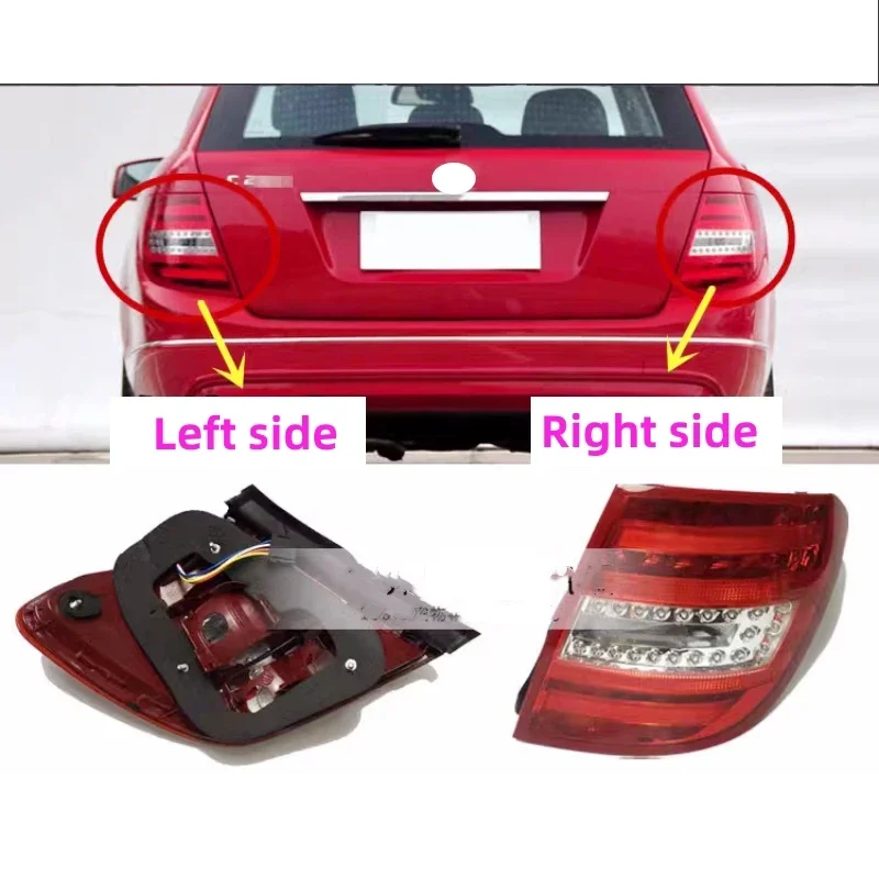 For Mercedes-Benz C-CLASS Excursion Edition 2011 2012 2013 Rear Taillight Assembly Housing Brake Light Reversing Lamp Assembly