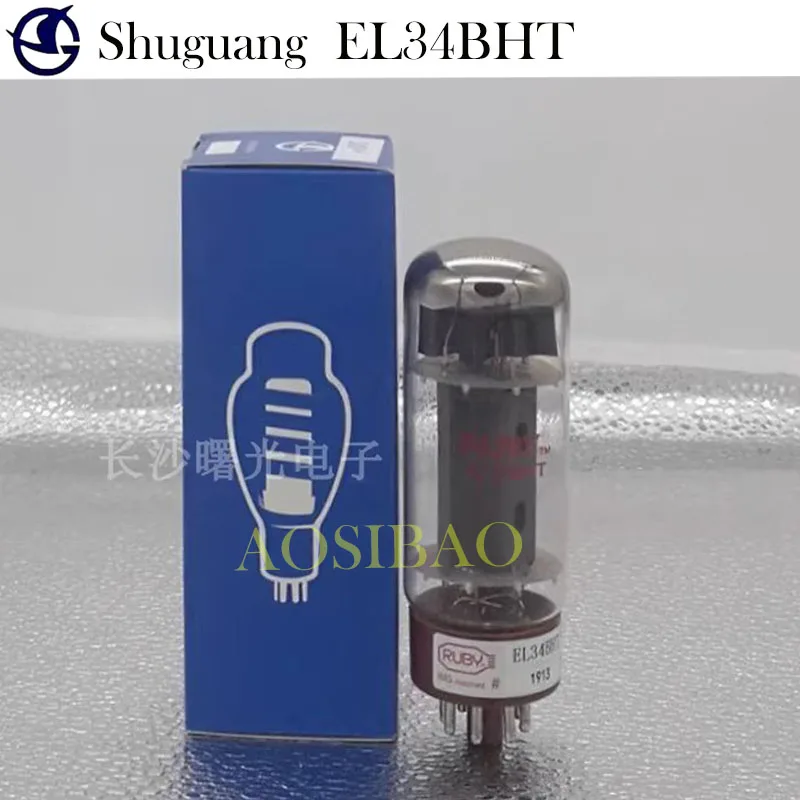 Shuguang ชุด EL34แอมป์มี6CA7ระบบเสียงไฮไฟ, EL34M EL34-B หลอดสุญญากาศ