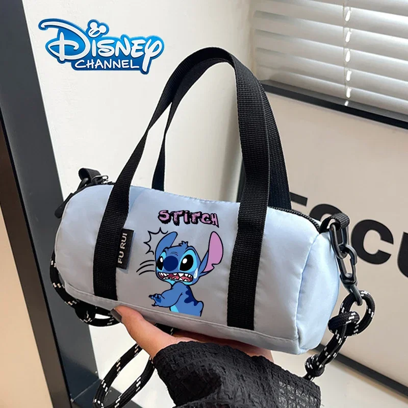 Lilo &Stitch Disney Fashion Messenger Bag Nylon High-capacity Crossbody Bag Convenient Leisure Commuting Sport Pillow Bag Unisex