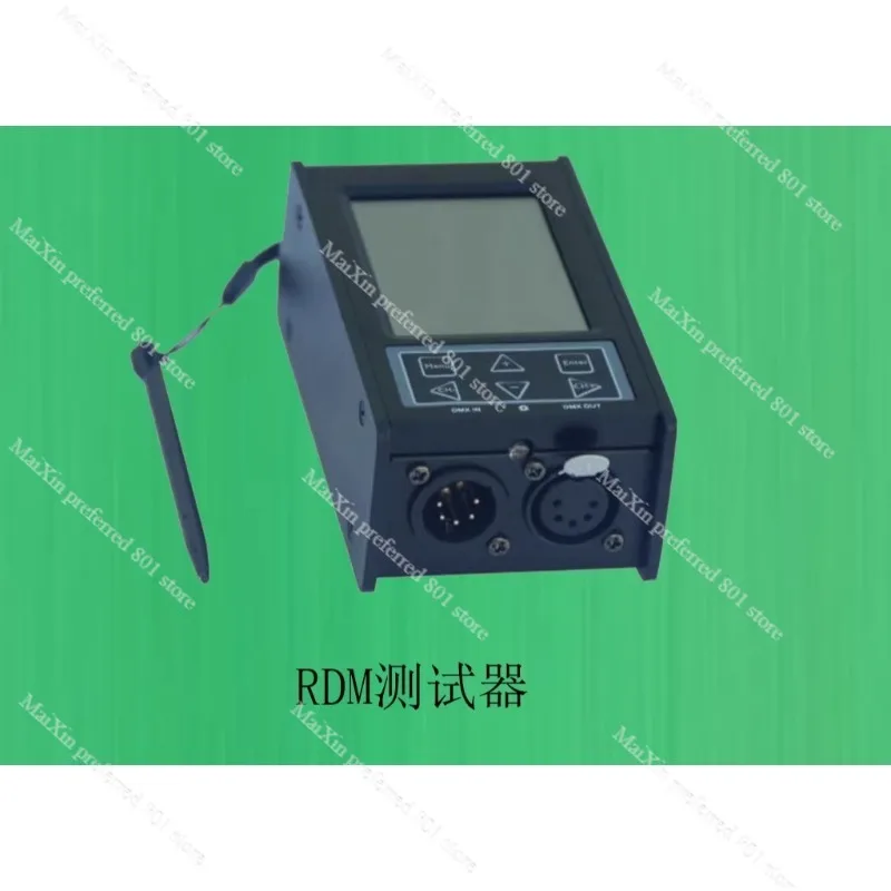 

Stage RDM Tester DMX512 Signal Detector 3/5 - Pin Lighting Debugging Tool