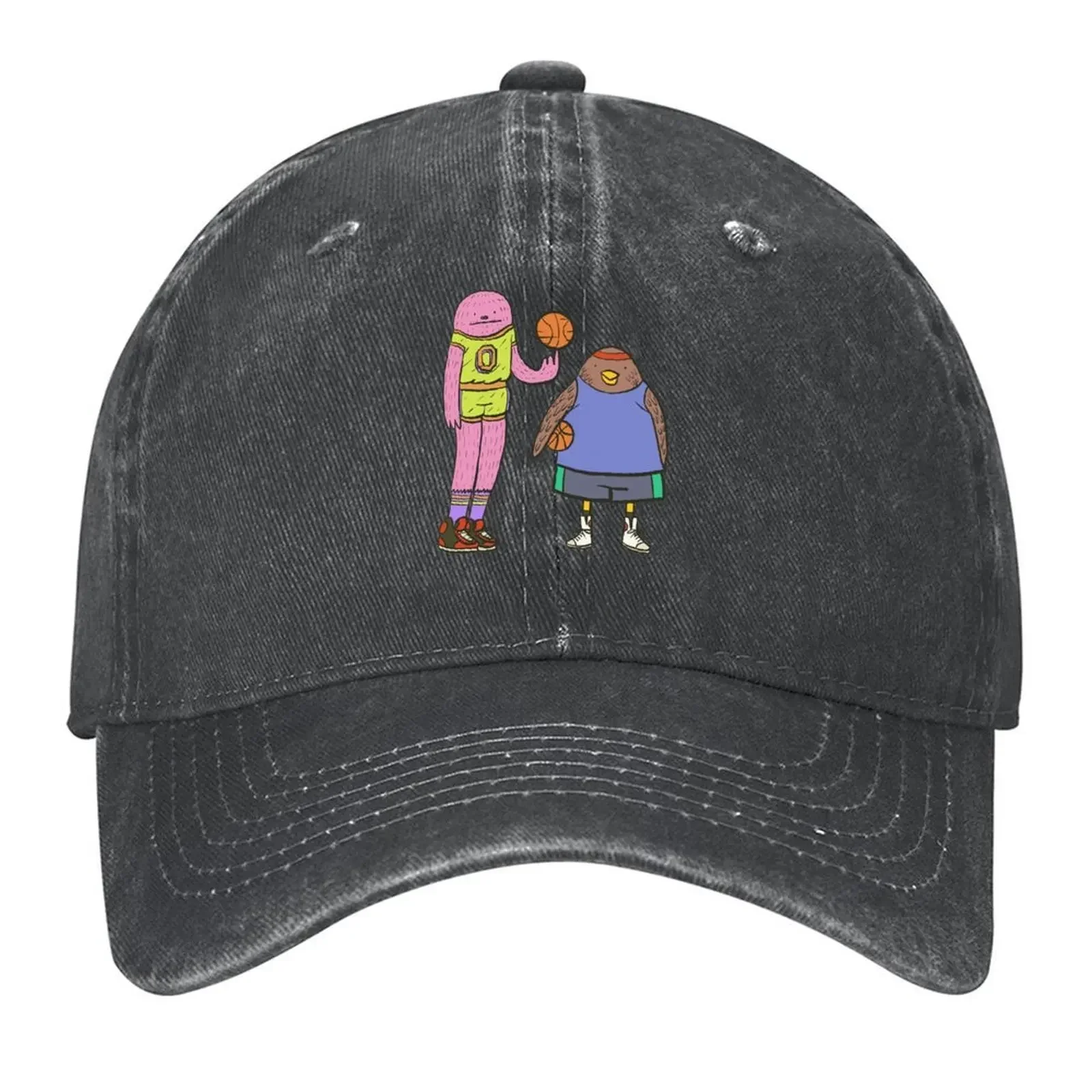 New Baskuatch And B-Bird Baseball Cap New In Hat New In The Hat Black Hiking Hat Golf Wear Men Women's