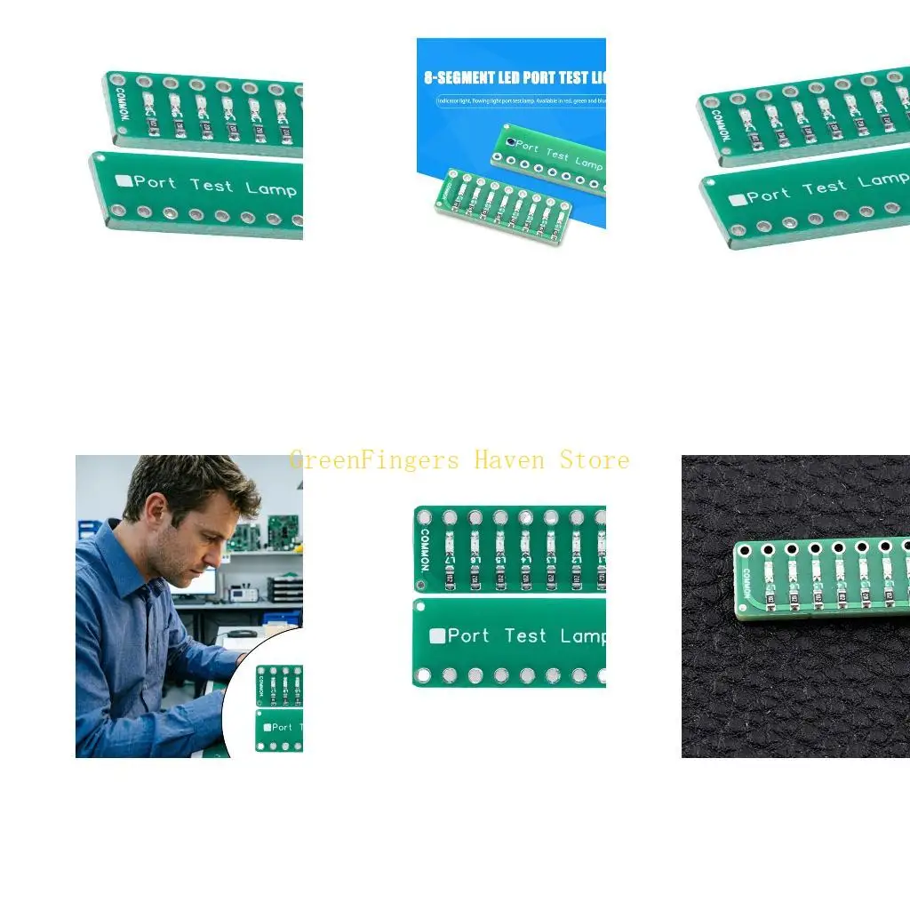 F68D Through Hole LED Port Test Lamp for Port Reading and Repair Projects
