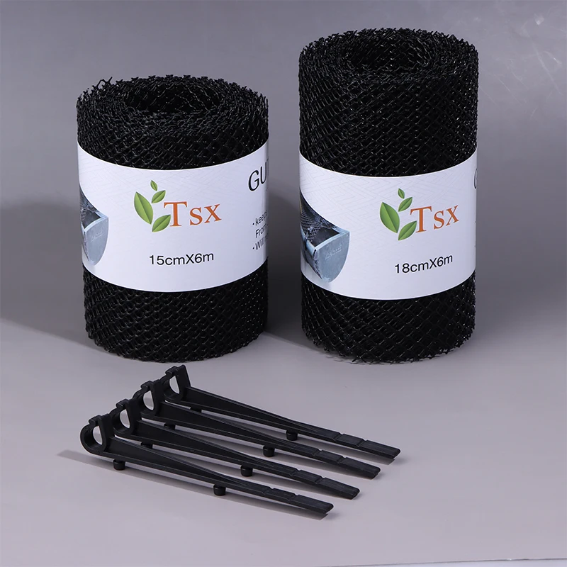 Mesh-structured Gutter Protector, Effective Against Leaves and Debris Clogging For Downspouts And Drains