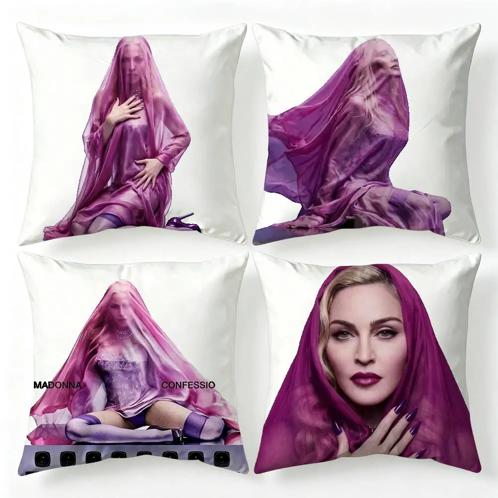 M-Madonna C-Confessions I Feel So Free Pillow Cover Sofa Cushion Cover Home Room Decoration Children Gift