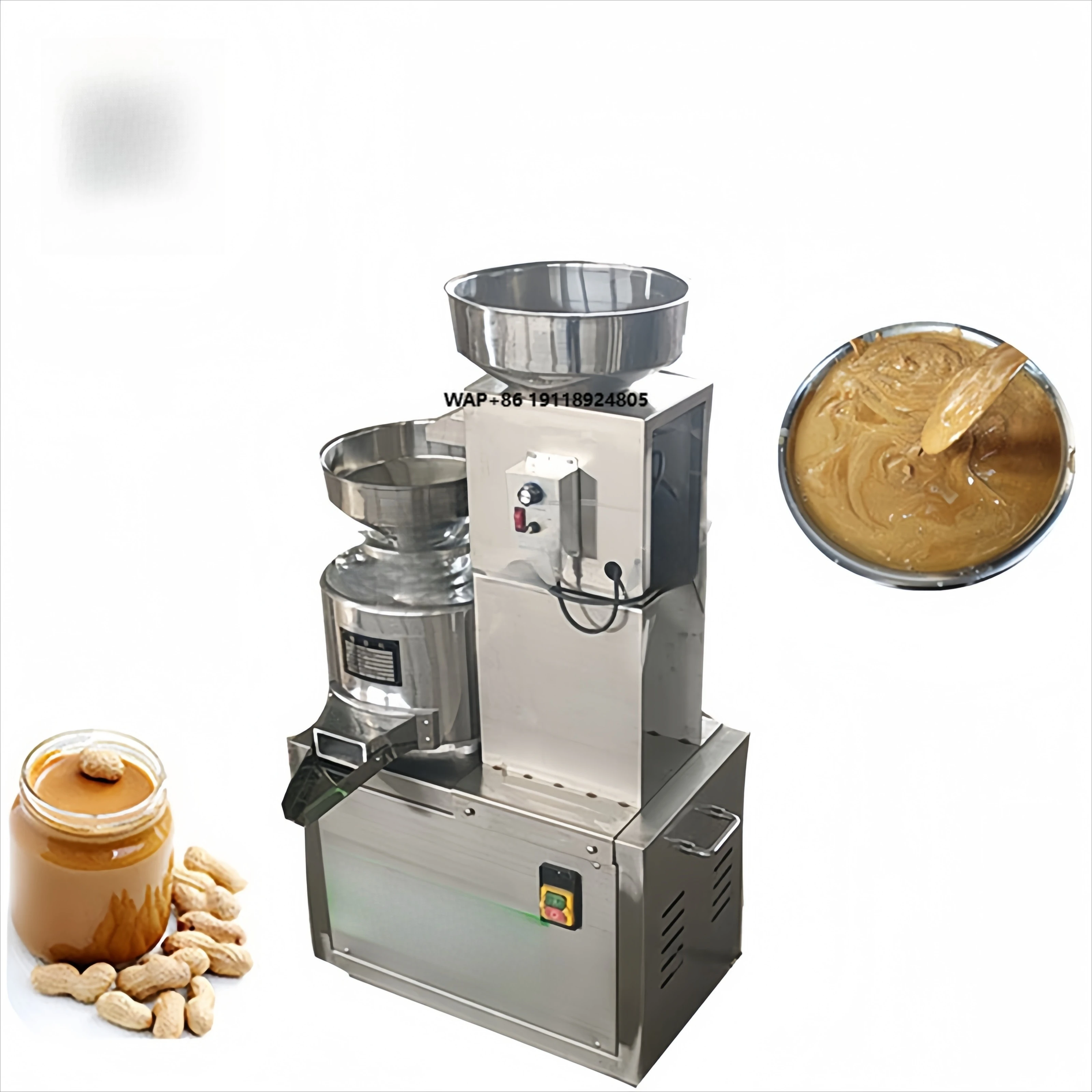 

Restaurant Peanut Blender Making Machine Peanut Butter Process Grinder Equipment for Flour Milk Corn Nuts Sale
