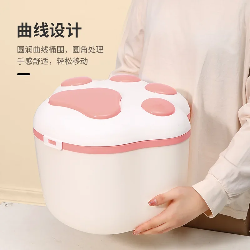 Spot new super large grain storage barrel vacuum sealed dog food barrel large capacity cat food barrel pet supplies