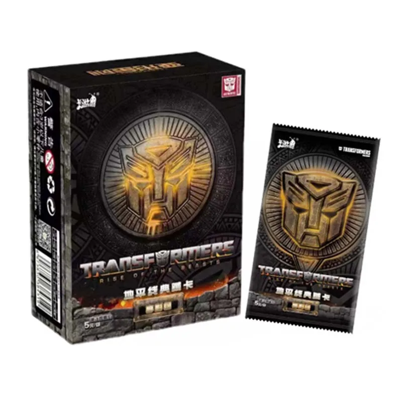 Wholesale Kayou Transformers Shadow Fun Pack 5 Yuan Official Collectible Trading Card Booster Box