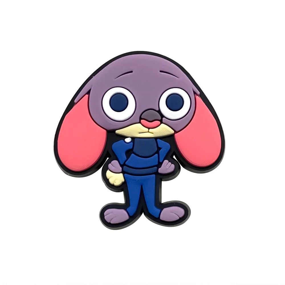 20 ชิ้นซูโทเปียอุปกรณ์เสริมรองเท้ารองเท้าชาร์มรองเท้าหัวเข็มขัดรองเท้าแตะ PVC ตกแต่ง-รองเท้าชาร์มของขวัญ