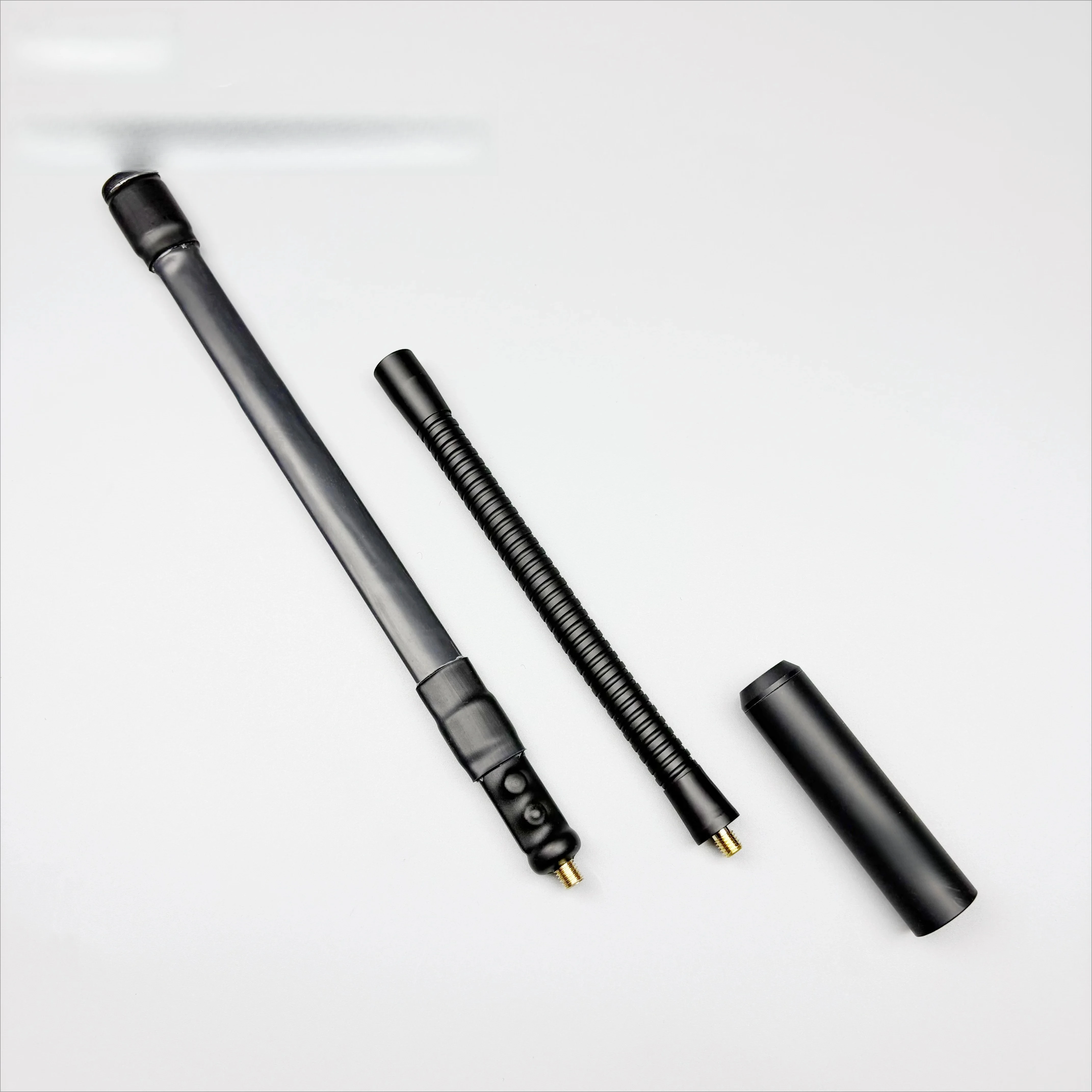 Short Folding Ruler Whip Antenna 15W High Power Full Frequency Band 30-512Mhz with 152/163/148