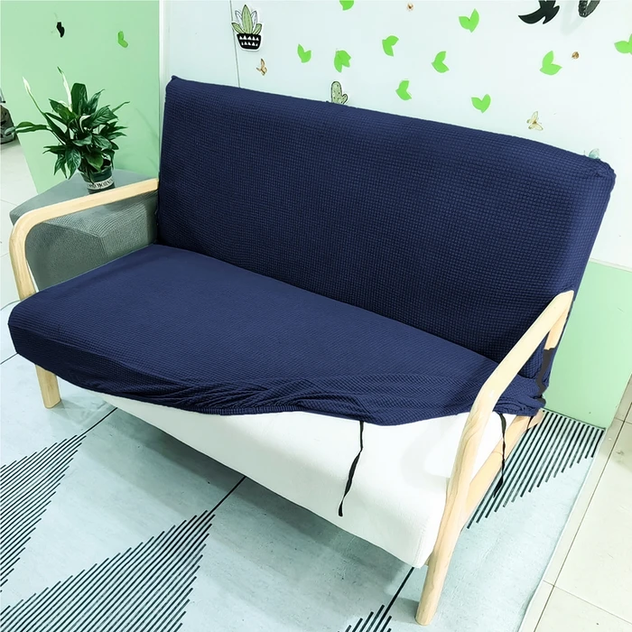 MKZOOM Jacquard thick Sofa Bed Cover Elastic Armless Sofa Cover Stretch Sofa Bed Covers Funda Elastic Para Sofa Cama
