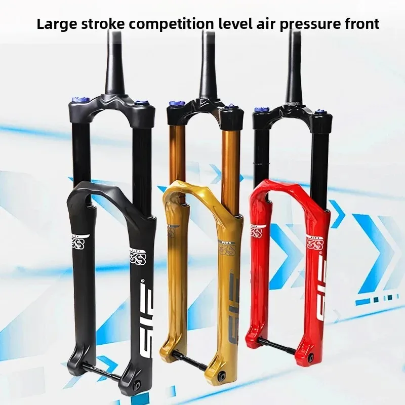 MTB Air Suspension Fork 27.5/29" 160/180mm Travel Boost 110mm Thru Axle Rebound Adjustable Bicycle Front Fork Accessories view 6