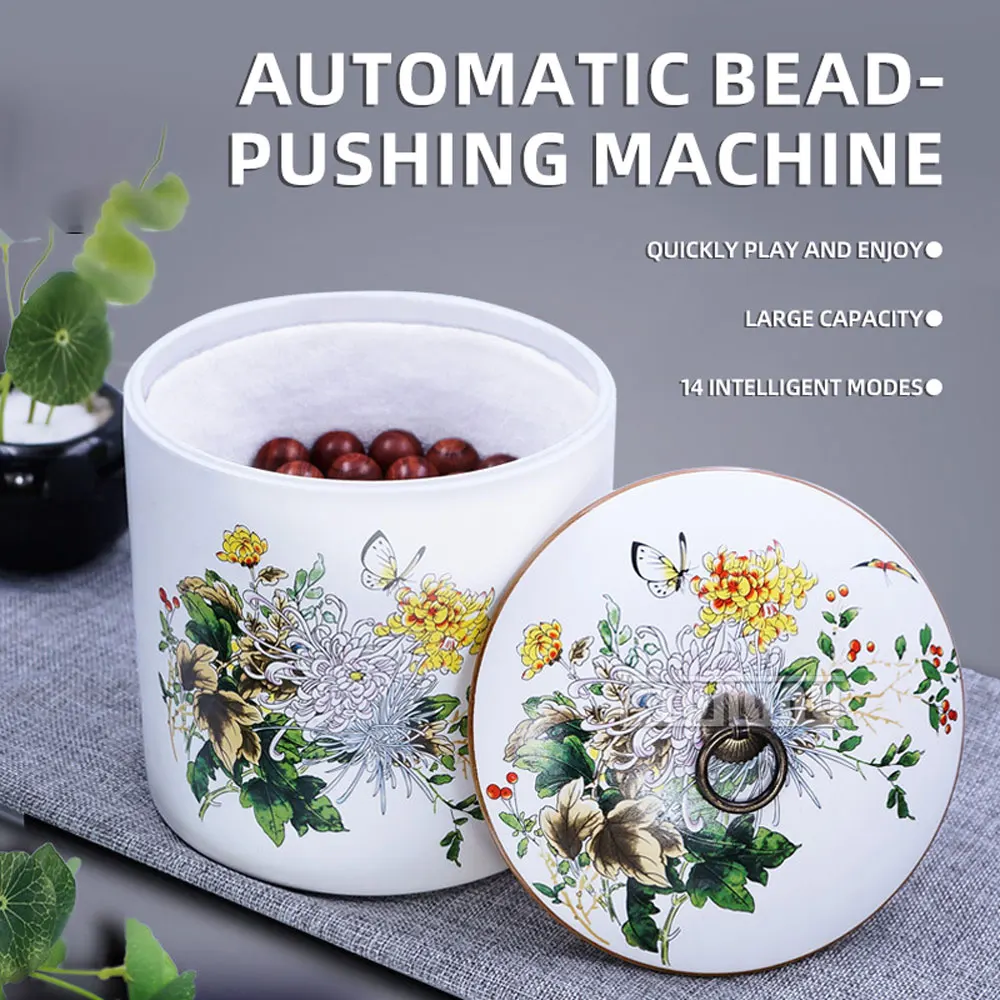 Fully automatic bead-counting machine for Buddhist prayer beads polishing machine