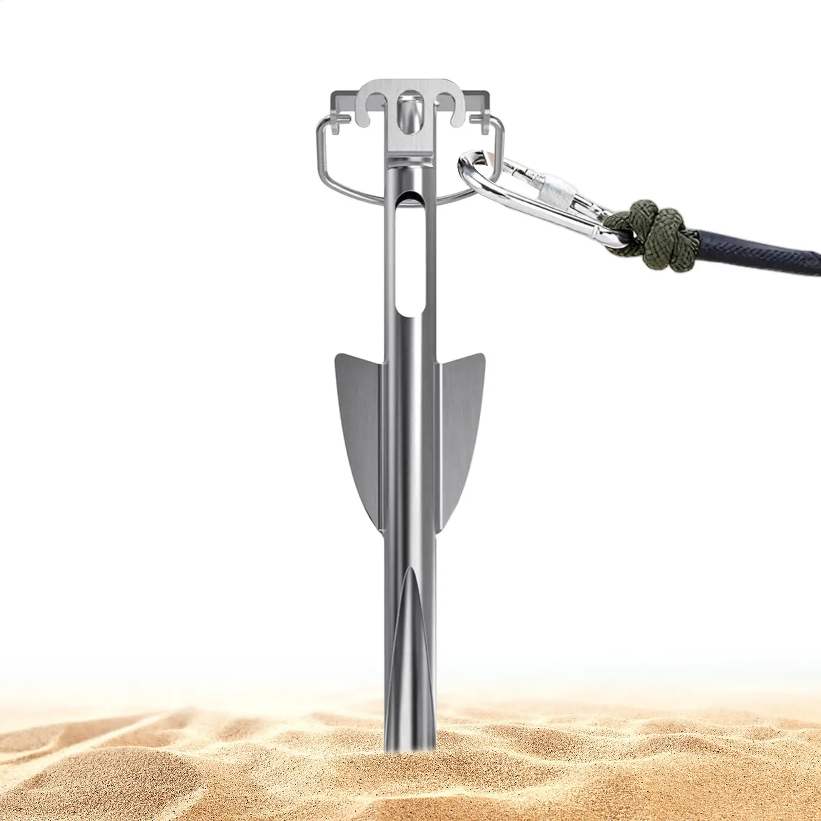 Rustproof Kayak Anchors Stainless Steel Paddleboard Anchors Folding Grapple For Inflatable Boat, Beach Fishing Water Sports