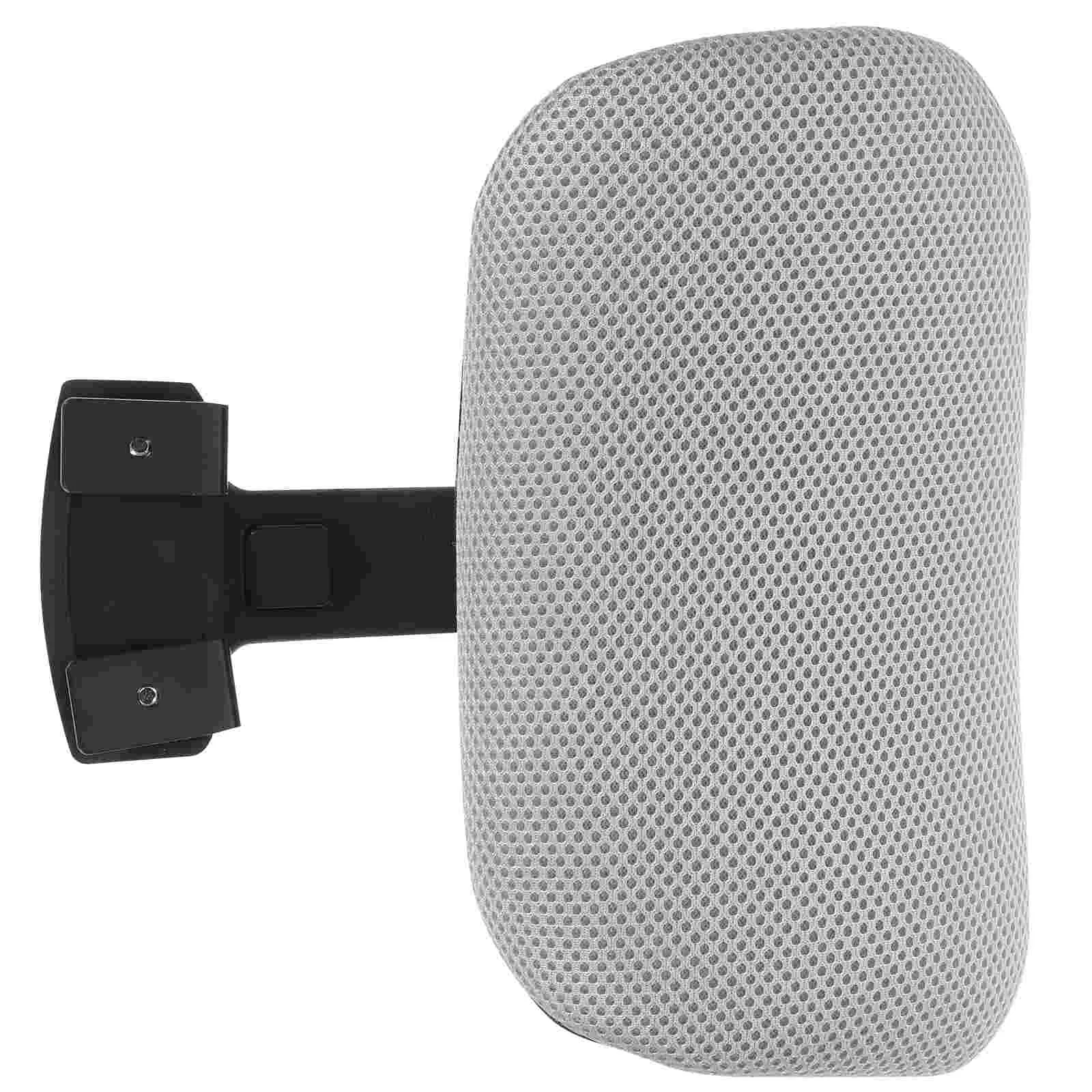 Silla de ordenador, reposacabezas, accesorio de oficina, cojín de escritorio rosa, almohadas de cama flexibles y cómodas, elevador de cuello ajustable