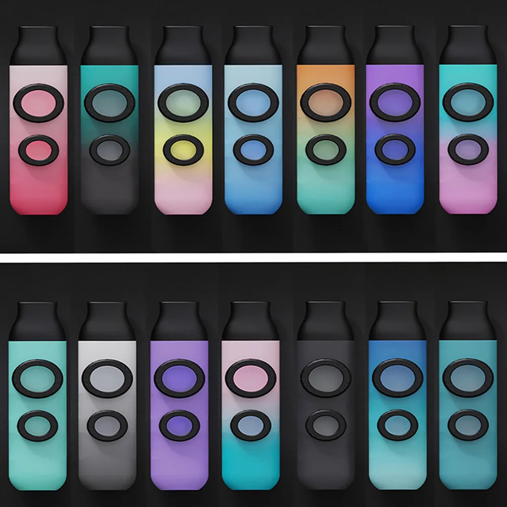 

Double Film Dazzling Color Kazoo Double Hole Gradient Color Kazoo Guitar Accompaniment Musical Instruments