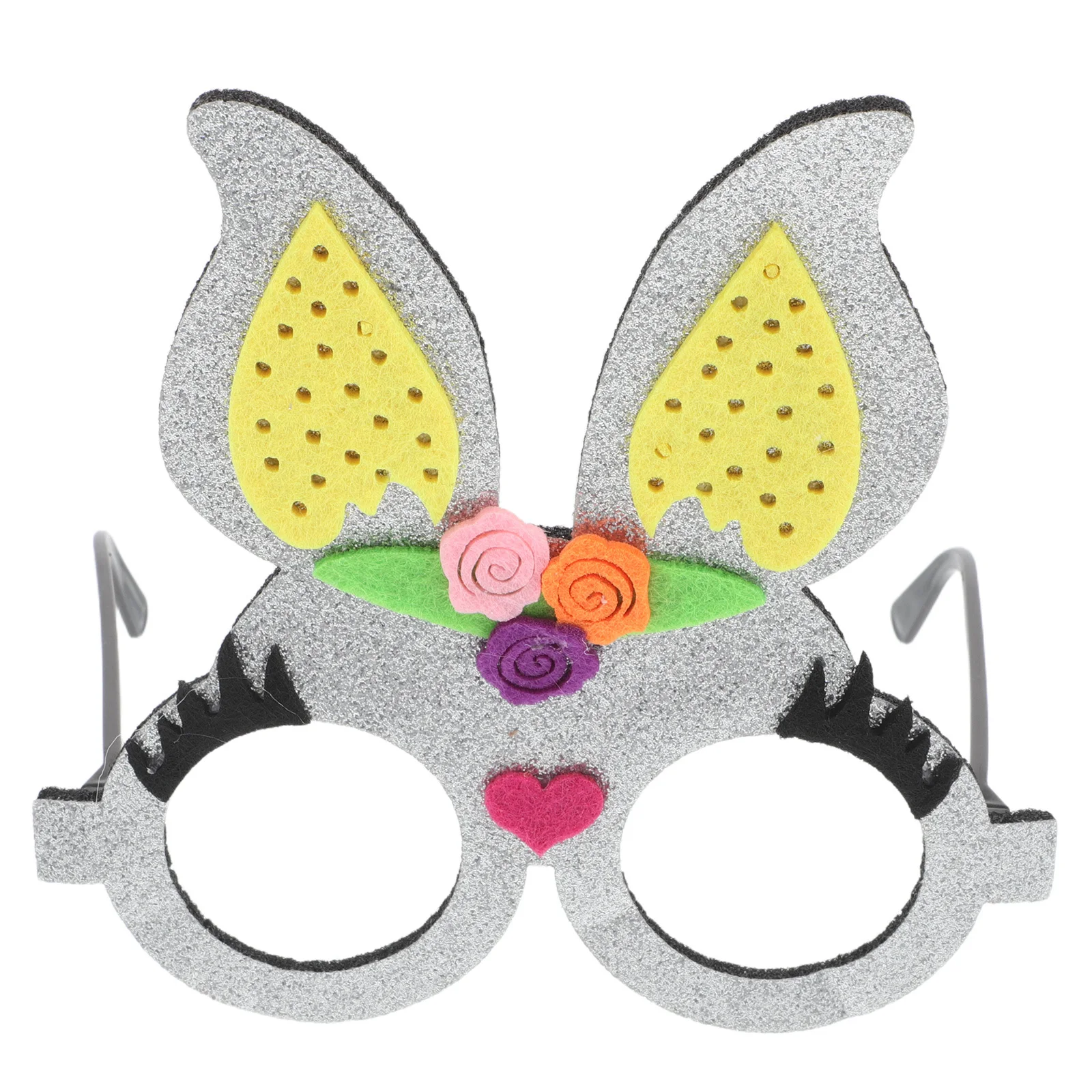 

Очки с пасхальным кроликом, милые кроличьи уши, легкие праздничные вечерние реквизит для фотосессии, очки с кроликом