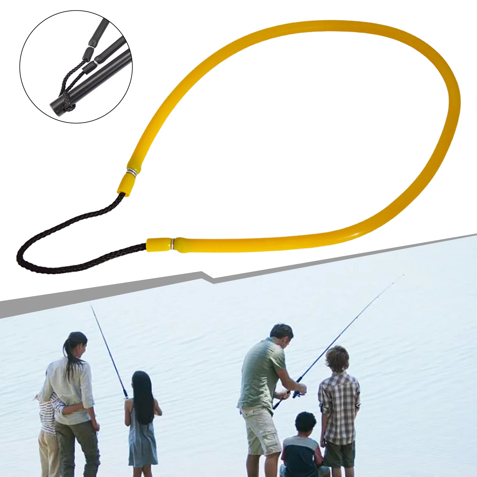 1pc Fishing Harpoon Elastic Rubber Band Catch Sea Fishing Gear Latex Tube With Good Elasticity Hawaiian Sling Eject The Harpoon