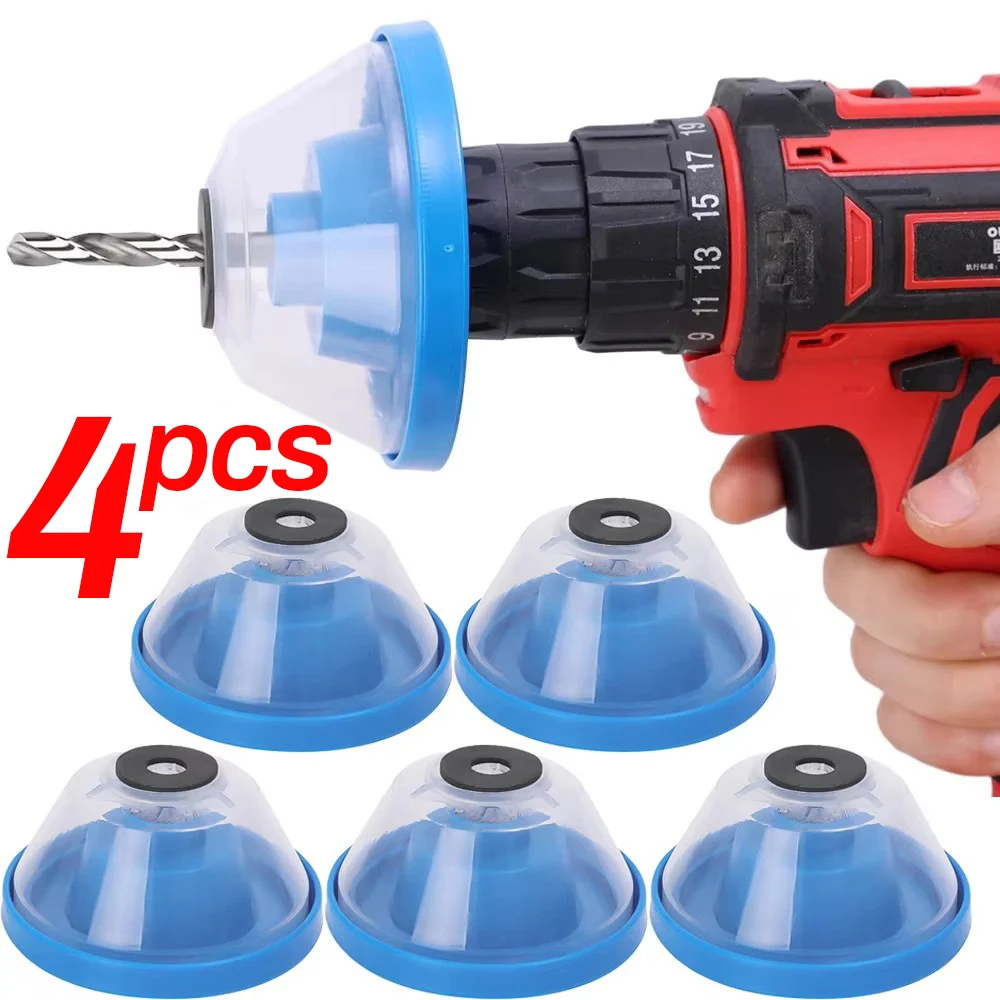 4/1Pcs Impact Drill Dustproof Cover Household Electric Drill Dust Catching Bowl Mini Filter Device Vacuum Cleaner Accessories