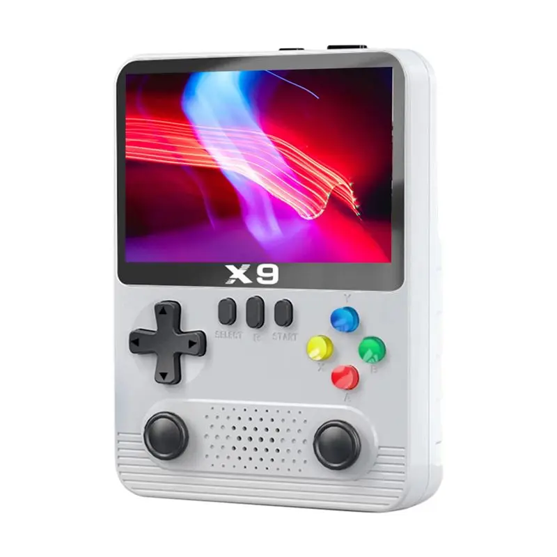 

Портативная игровая консоль X9 с 10000+ играми, 3,5-дюймовый экран, 2000 мАч, для GBA, GBC, NES, 11 видов симуляторов, прочная конструкция.