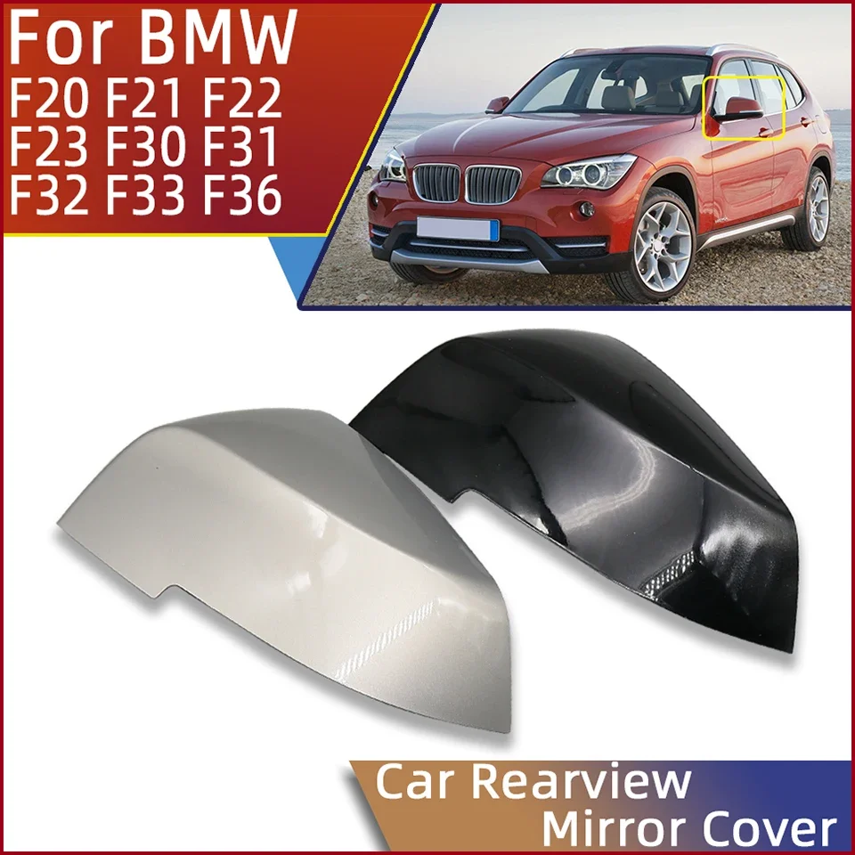 

Auto Side Mirror Cap For BMW 1 3 4 Series 318 320 2012-2018 2 Series 2014-2018 X1 E84 2013-2016 Painted Rearview Mirror Cover