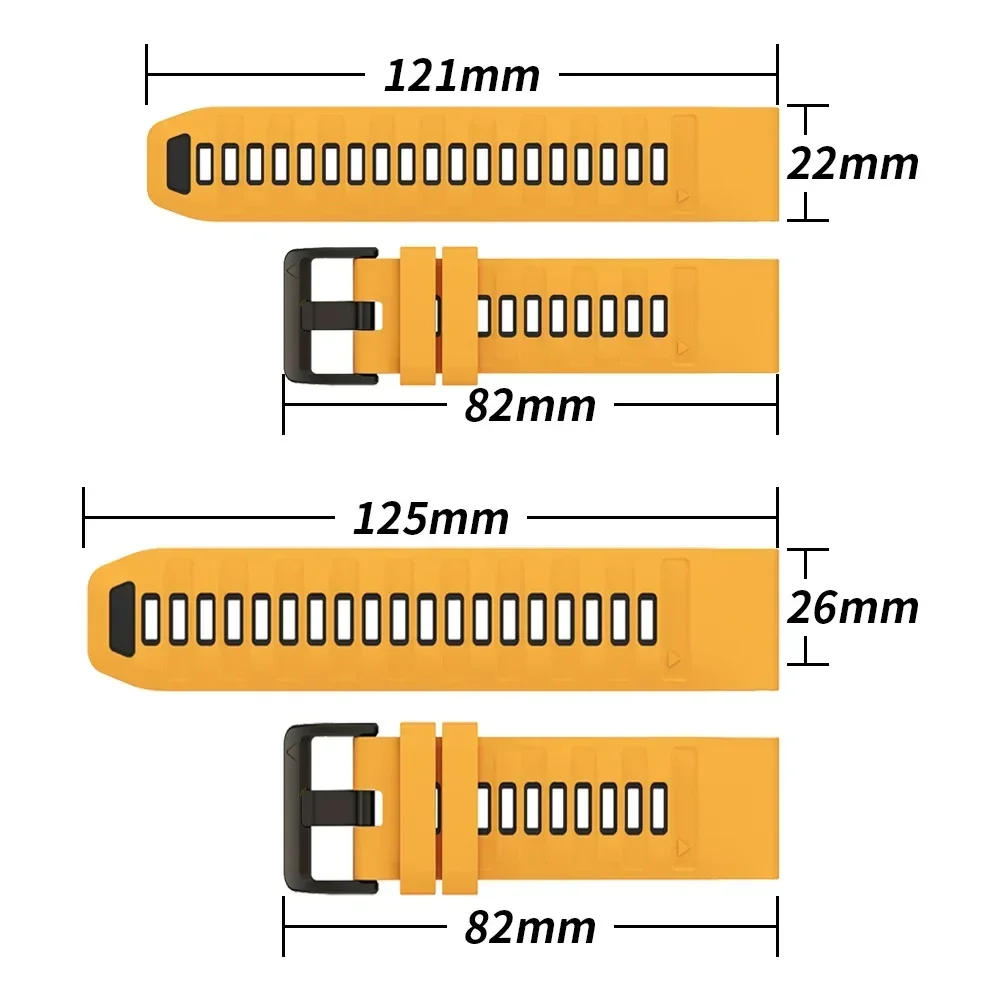 Pulseira de ajuste rápido de 26/22/20mm para garmin tactix 8 51/47mm pulseira original garmin fenix e/8/7/7s/7pro/7x/7x pro/epix pro/enduro 3