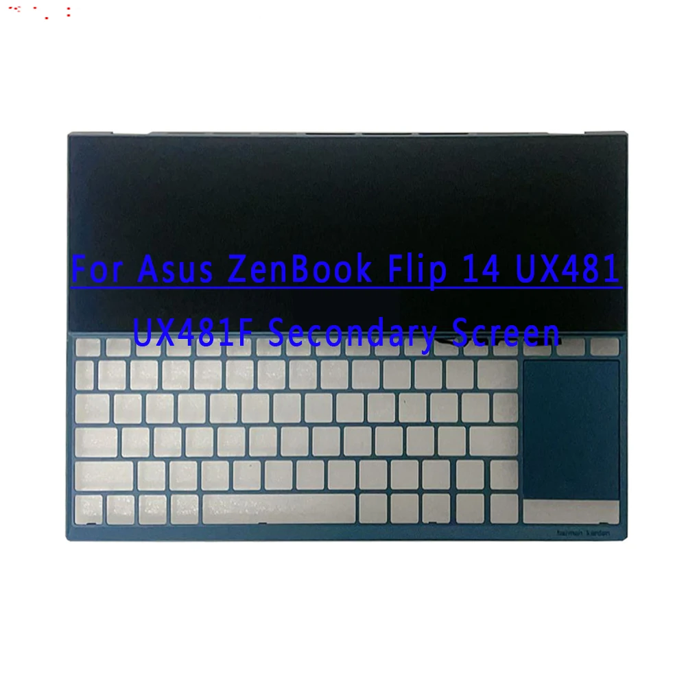 Secondary Screen For ASUS ZenBook Duo UX481 UX481FA UX481FL FHD 14.0 Inch LCD Panel Touch Screen Display With Keyboard Frame