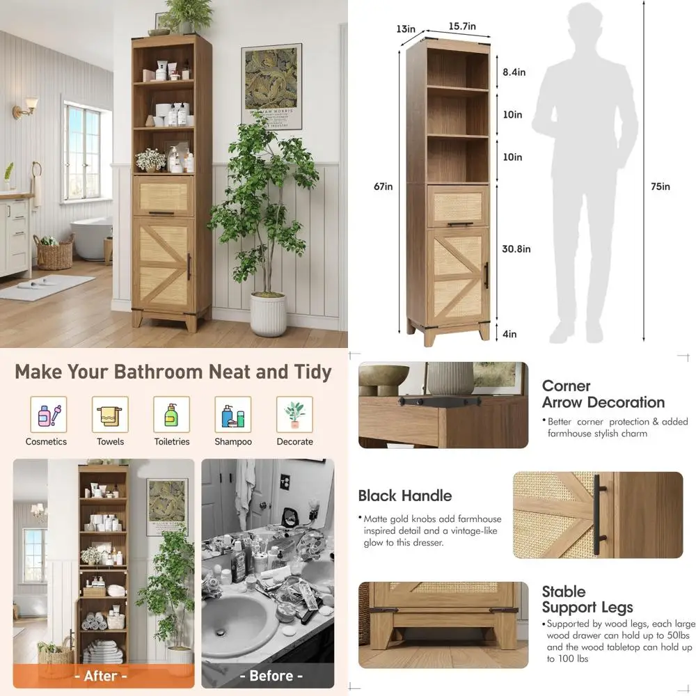 mueble-de-bano-alto-rustico-con-estantes-y-cajon-ajustables