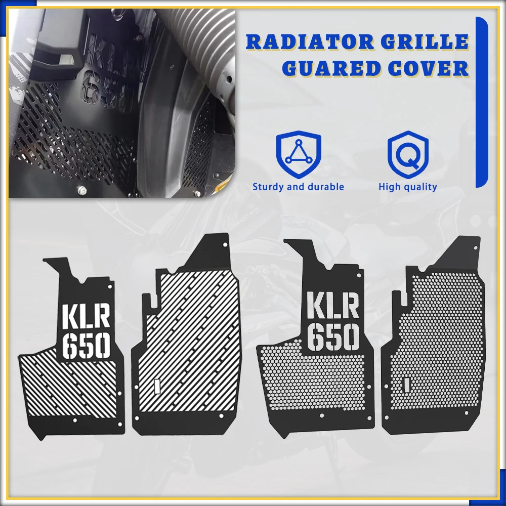 

For Kawasaki KLR650 KLR650S ABS KLR 650 2022 2023 2024 Motorcycle Accessories Radiator Grille Cover Guard Protection Protetor