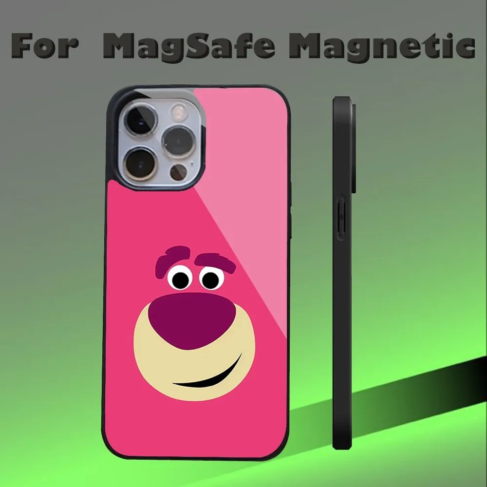 Cute T-Toy Story Phone Case For IPhone 16 15 14 13 Pro Max 11 12 Mini Alex Mirror For Magsafe Wireless Charging Cover