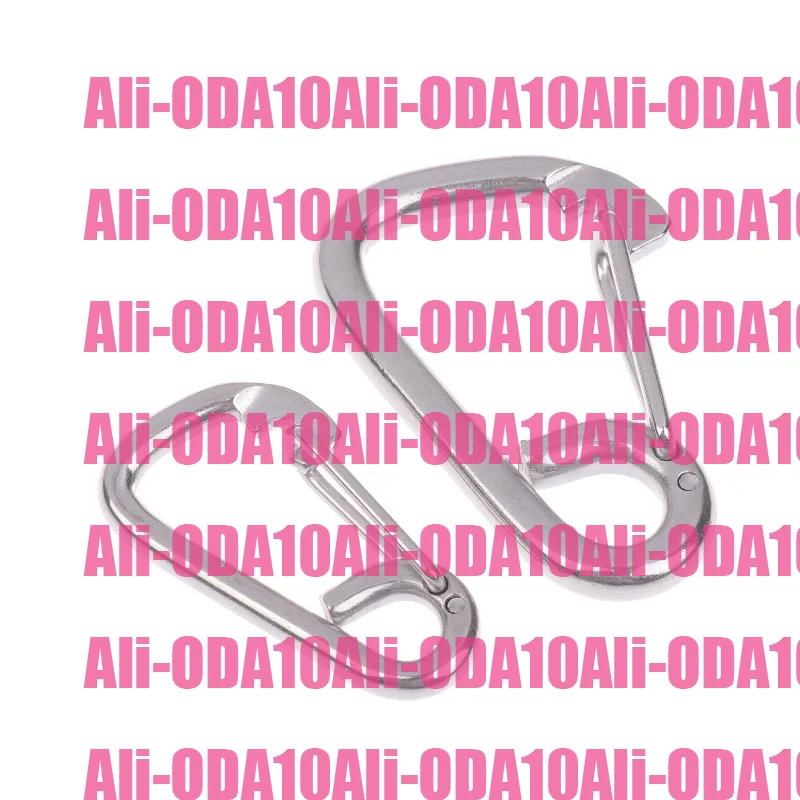 

ODA10-Simple Stainless Steel Scuba Diving Buckle Clip Heavy Duty Camping Carabiner Hooks Outdoor Safety Diving Buckle Clip