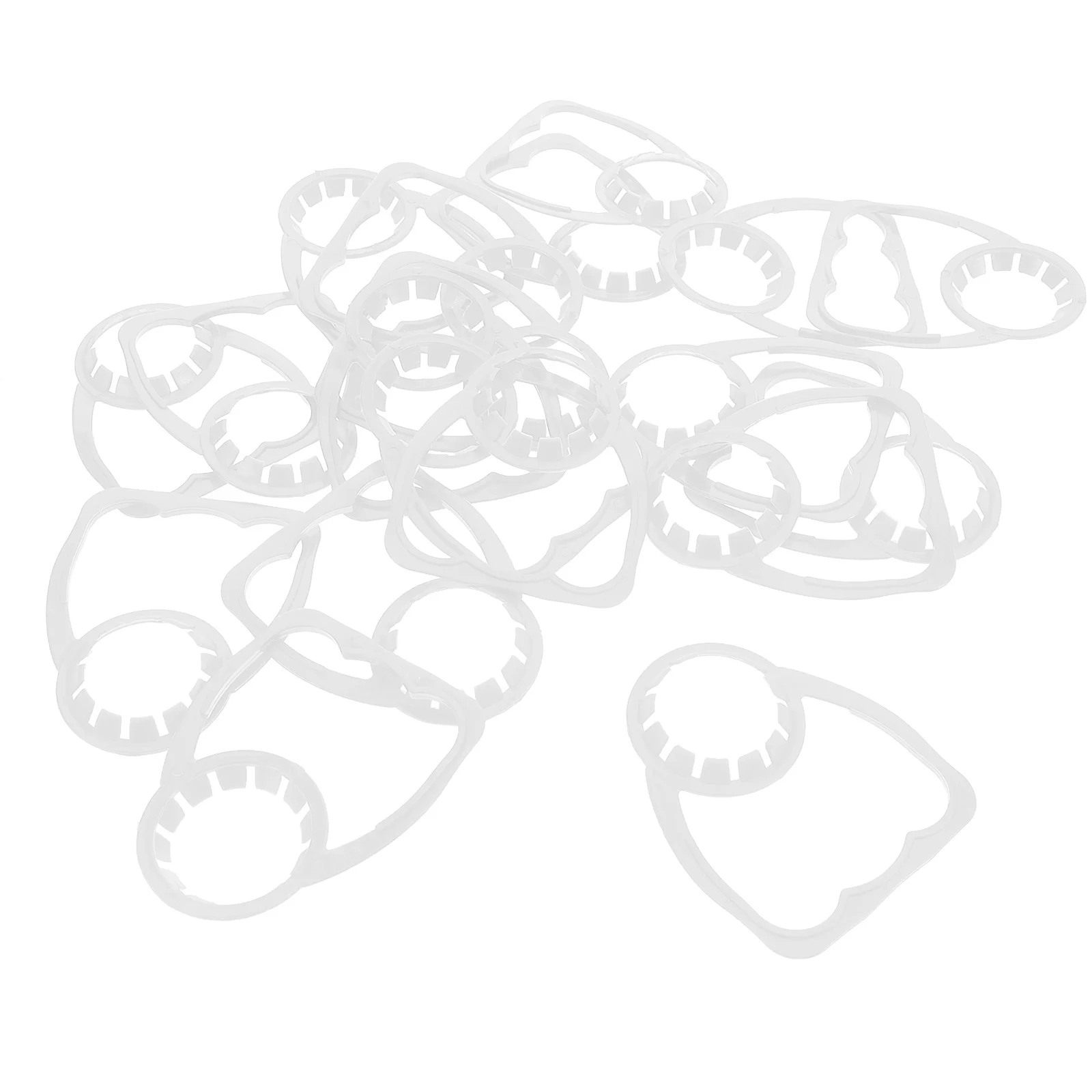 

100Pcs Water Bottle Handle Grip Strong Loadbearing Capacity for 1-2L Beverage Containers Portable Jug Carrier Ideal for Daily