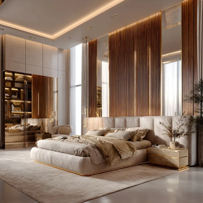 

#Modern Wood Bed Box Frames Complete Set Guesthouse Apartment Bedroom Furniture