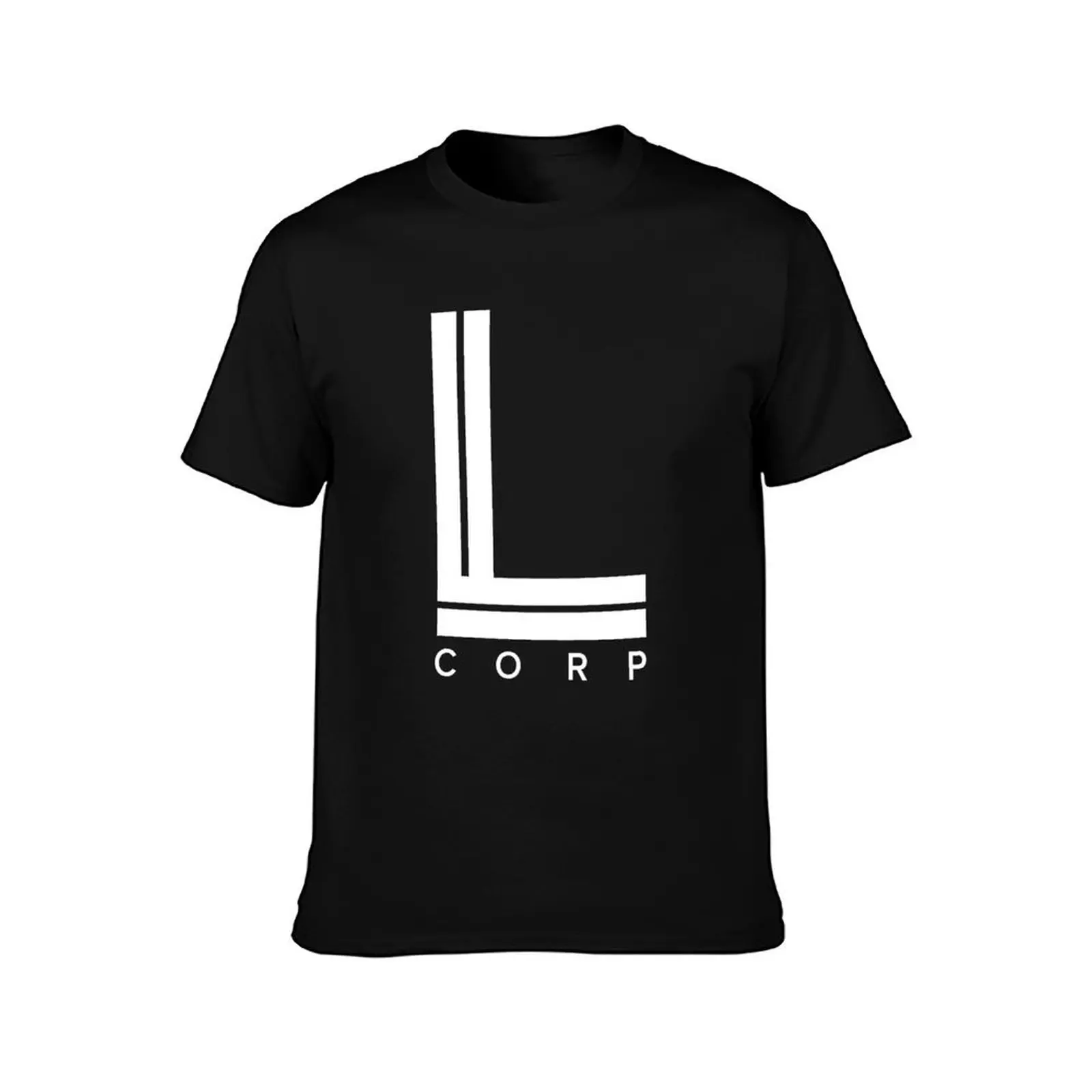 L Corp (White) T-Shirt t shirts for man cotton funny T-Shirt