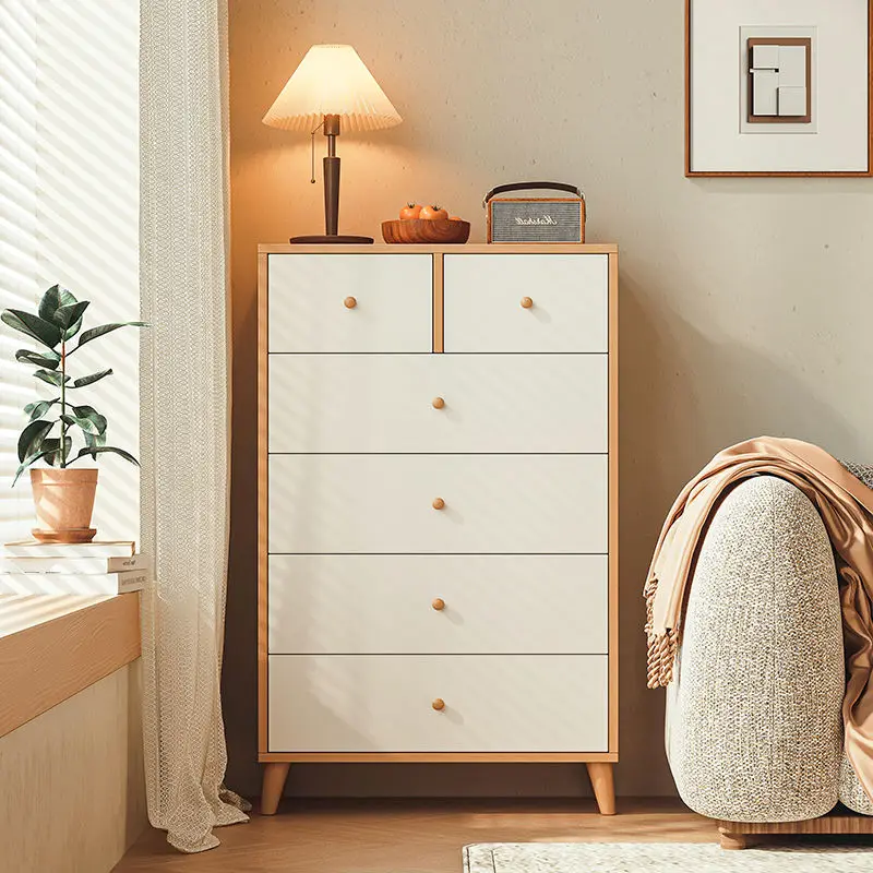 

Living Room Kitchen Storage Organizers Furniture Cabinet Drawers Mobile Modern Mobile White Multifunctional Szafki Do Salonu