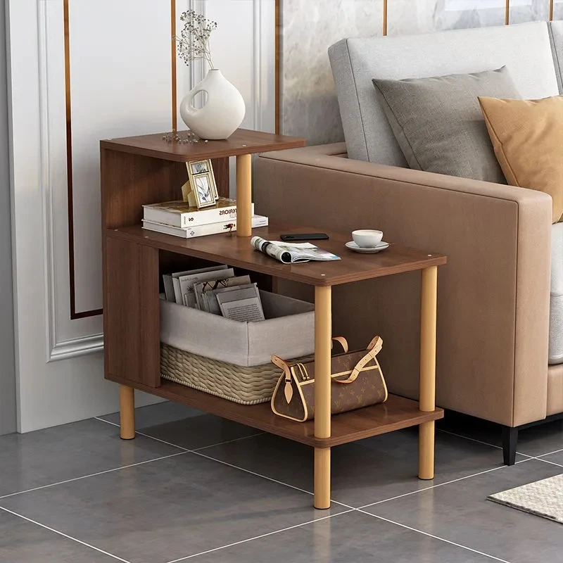 Side a few simple modern sofa side a few household multi-purpose small square table bedroom bedside storage rack bedside table