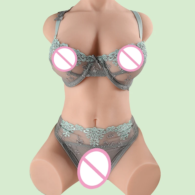 Renheyuou metade do corpo boneca masturbadores masculinos sexo boneca real 3d vagina anal bunda grande canal duplo artificial buceta brinquedos sexuais sexpuppe