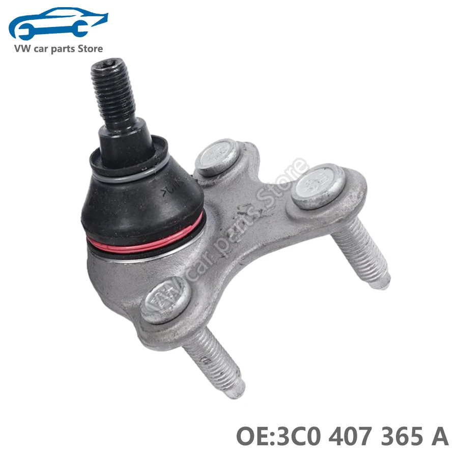 2PCS 1K0407365C 3C0407365B Suspension Control Arm Ball Joint For VW Golf MK6 GTI Tiguan Touran Passat CC Sciricco 1K0 407 366 C