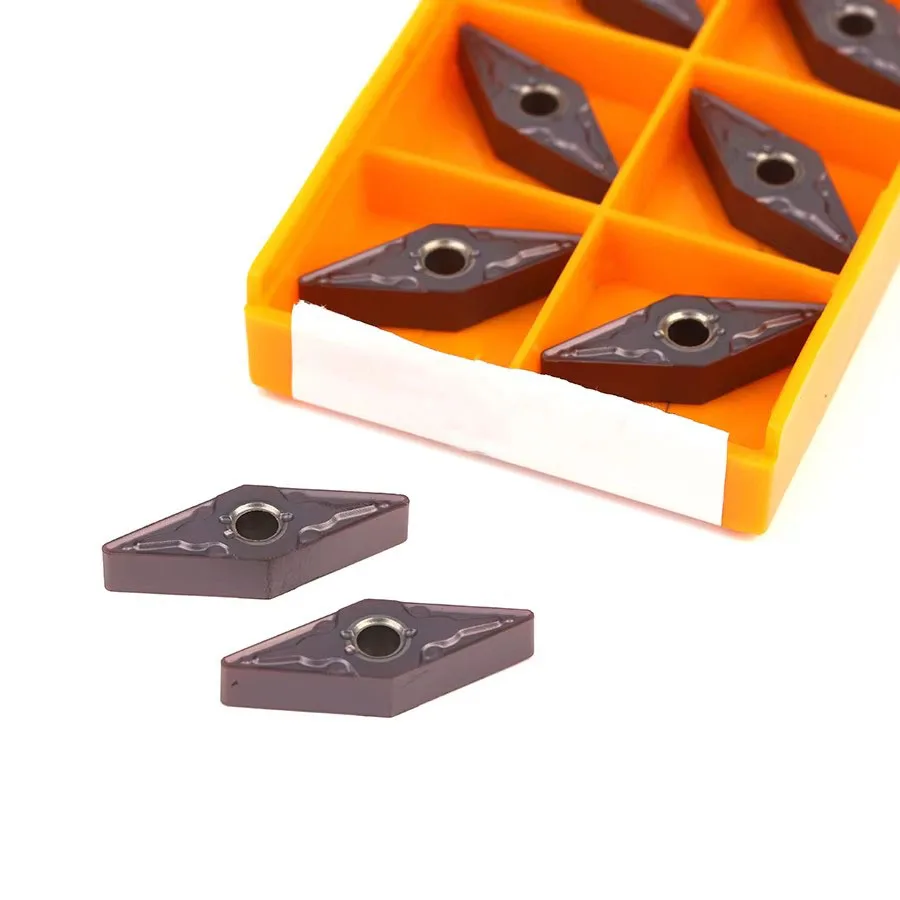 10pcs VNMG160404-MA VNMG160408-MA NK15TF NK735 CNC Lathe tool external turning tool carbide insert for stainless steel and steel