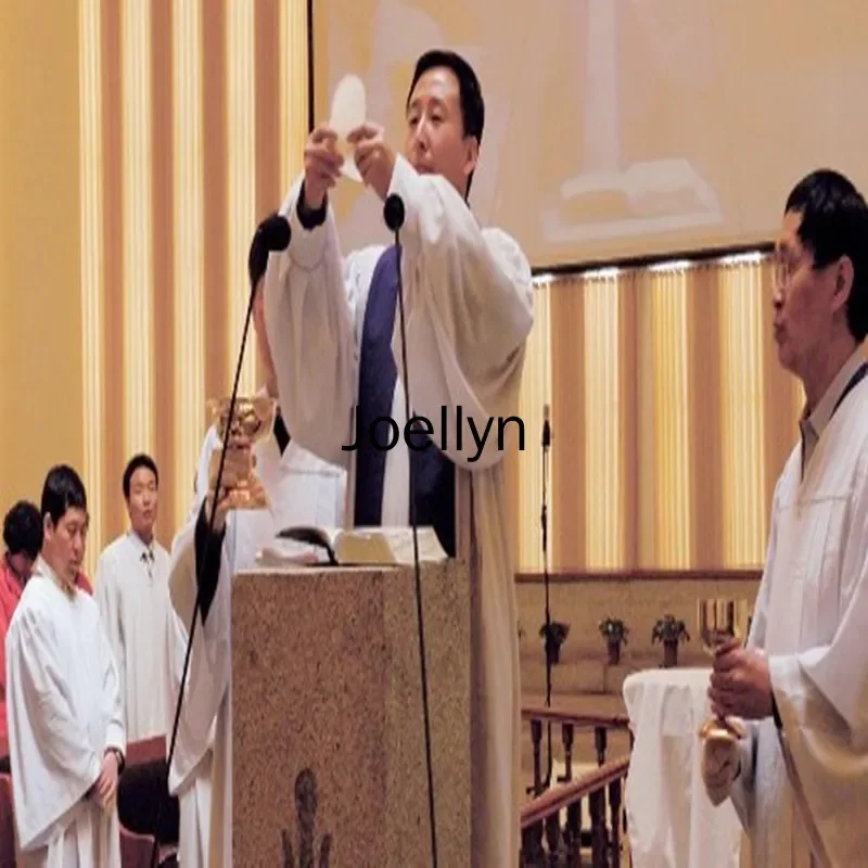 Premium Stainless Steel Communion Bread Plate with Cross Lid for Church