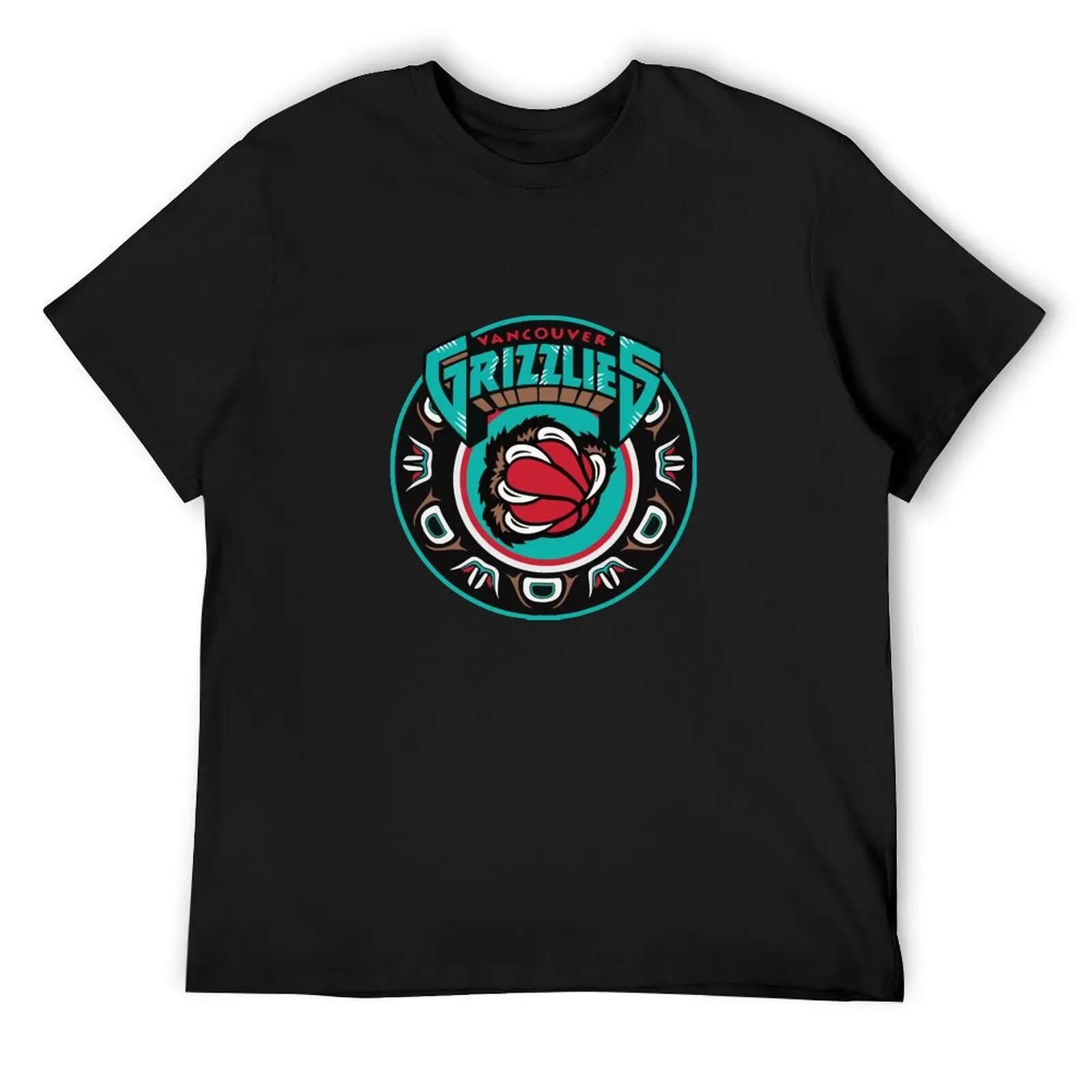 Grizzlies Vancouver Grizzlies Retro T-Shirt hippie clothes korean fashion mens t shirts casual stylish