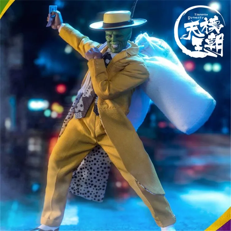 

In Stock Magic Mt2101 1/12 The Mask Jim Carrey 6-inch Action Figure Fans Gifts Collection Full Set Action Figure Body Doll