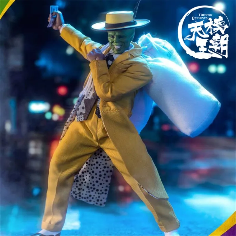 In Stock Magic Mt2101 1/12 The Mask Jim Carrey 6-inch Action Figure Fans Gifts Collection Full Set Action Figure Body Doll