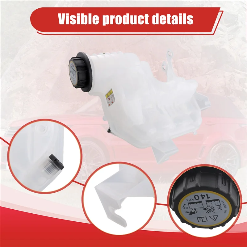 

Precision Car Coolant Expansion Overflow Tank LR013663 PCF500110 For Land Range Rover Sport L320 LR3 L319 Auxiliary Water Bottle