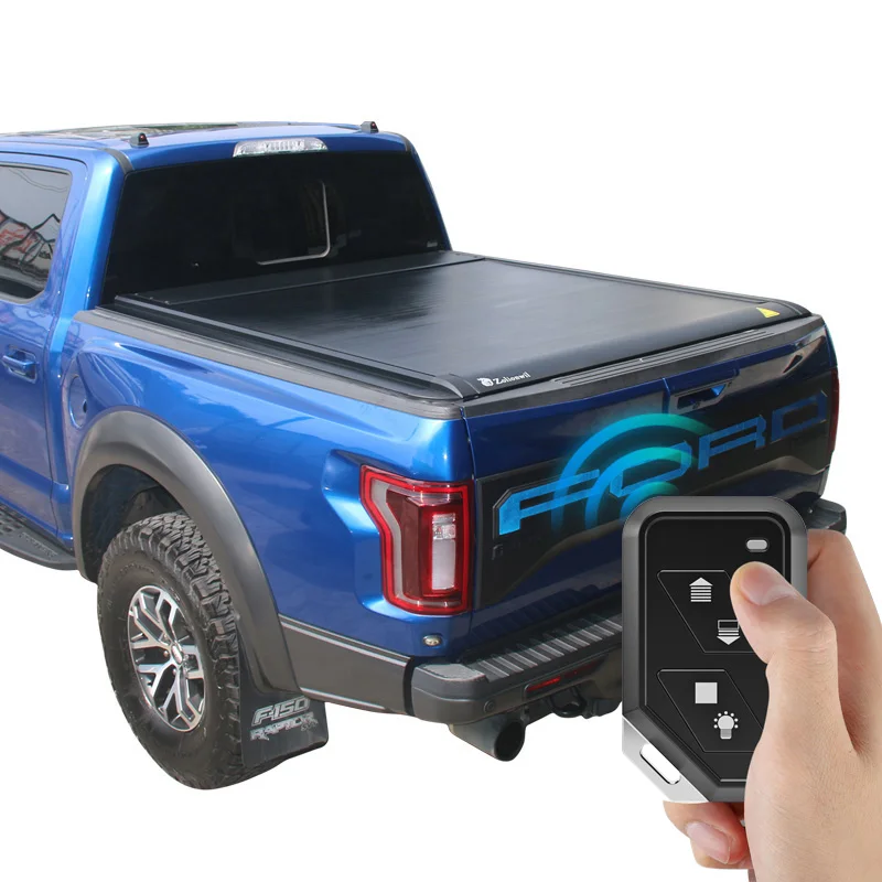 

Zolionwil Pickup Aluminum Roller Truck Cover Bed Tonneau Cover For 2024 Ford