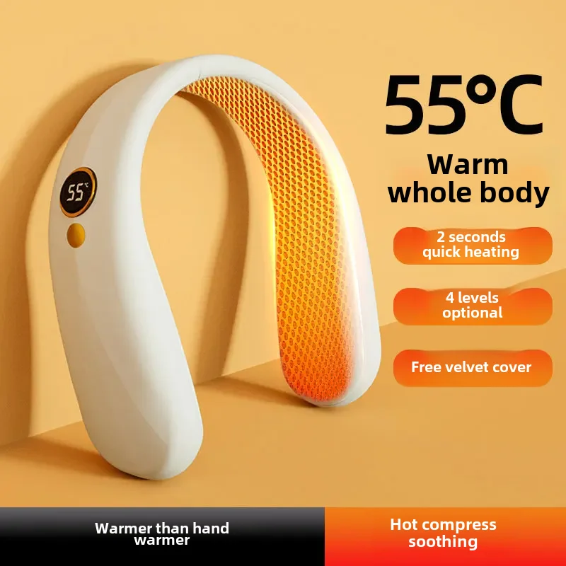 New Portable Usb Charging Multi-function Neck Shoulder Heater Halter Neck Warm Hand Device Compact Size Wireless Heating