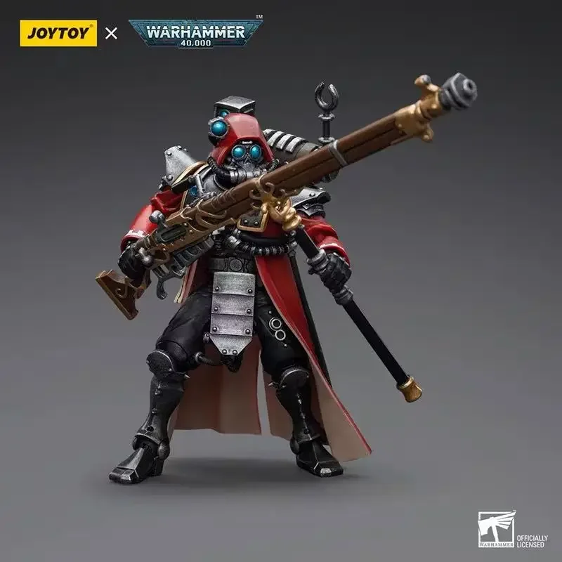 JOYTOY Figurka Akcji Warhammer 40K Adeptus Mechanicus Skitarii Ranger Anime Militarna Figurka Model Zabawki Lalka Prezent Dostępna Od Ręki